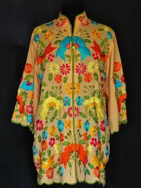 Leandra 1960's Embroidered Jacket - Philippines